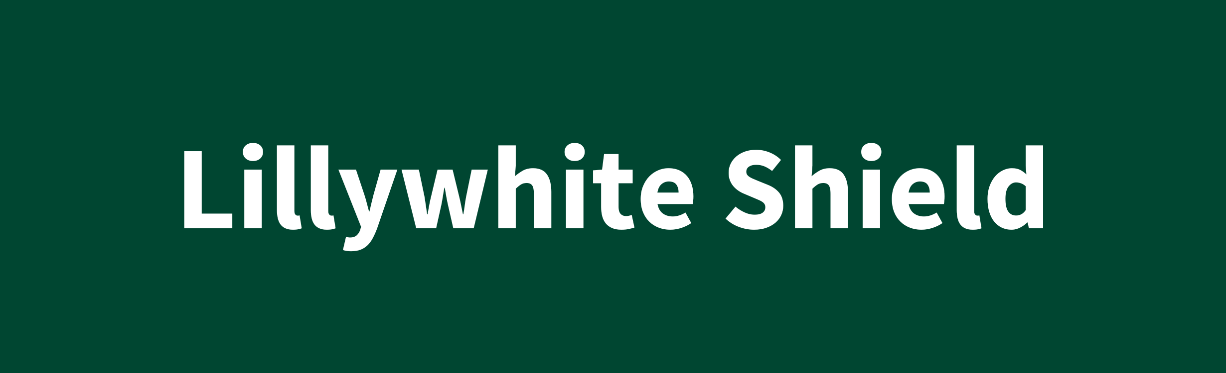 lillywhite shield