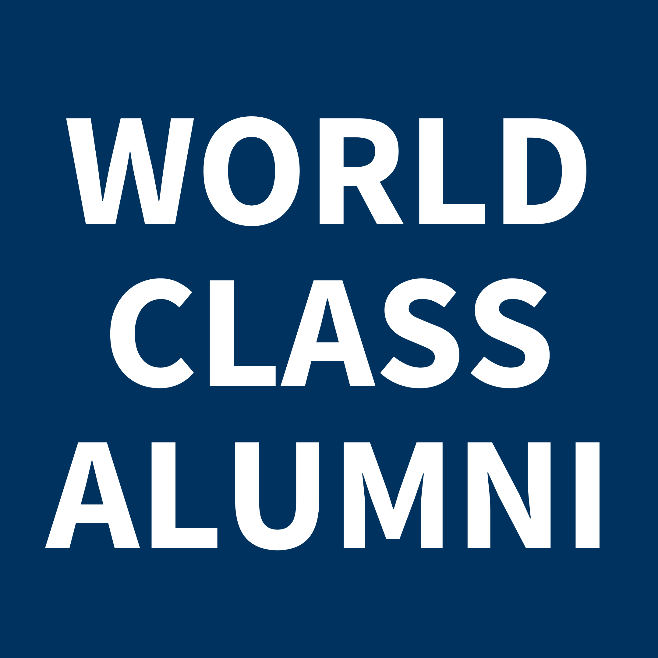 world class alumni