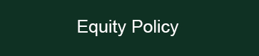 Equity Policy